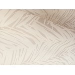Caribbean palm tree leaves linen color taupe and Cream 120 